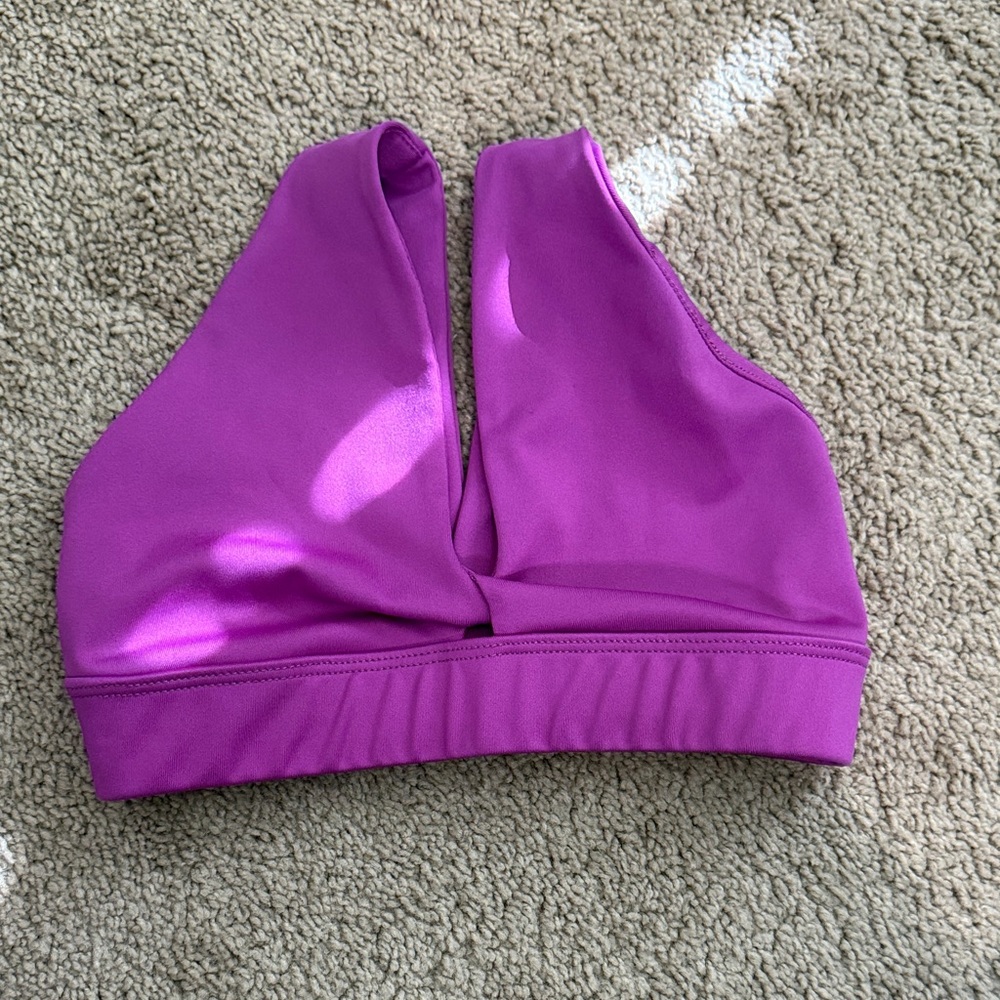 TIGER FRIDAY Vibrant Purple dance top